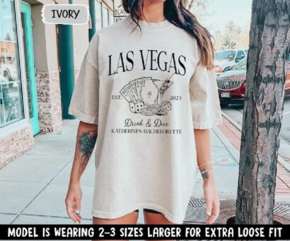 Custom Location Bachelorette Party Shirts, Vegas Bachelorette Shirt