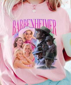 Barbenheimer Barbie and Oppenheimer 90s Tee,Barbie Movie Inspired Shirt,Doll Baby Girl