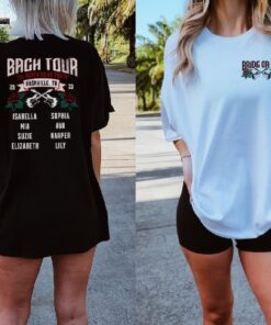Custom Bachelorette Tour Shirt, Personalized Bride or Die Bach Tour Party Shirts