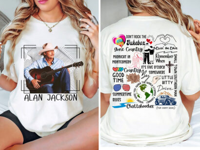 Alan Jackson Shirt, Alan Jackson Merch, Alan Jackson TShirt