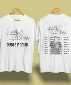 Peso Pluma Shirt, Peso Pluma Doble P Tour 2023 Shirt, Peso Pluma T Shirt