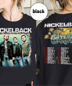 Nickelback Band Music Shirt, Nickleback Get Rollin 2023 Tour Sweatshirt