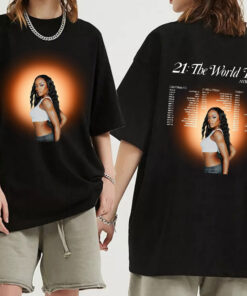 Ayra Starr tour Shirt, Ayra Starr 21 : The World Tour Shirt, Ayra Starr 2023 Concert Shirt