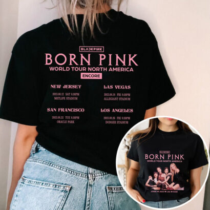 Blackpink Shirt, Blackpink Born Pink Shirt, Blackpink World Tour Shirt