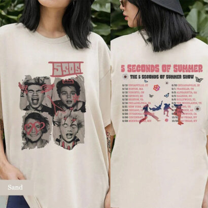 5s Of Summer Shirt, Seconds Of Summer Band Shirt