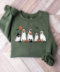 Retro Spooky Season, Halloween Dog Sweatshirt