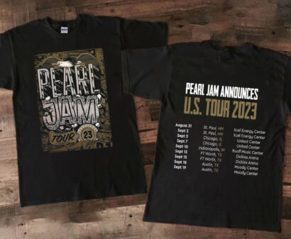 Pearl jam Tour 2023 Shirt, Pearl jam Band Shirt, Pearl jam Concert 2023 Shirt