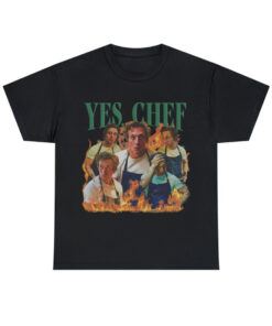 Yes Chef Jeremy Allen White Shirt , The Bear 2023 Homage T-shirt , Carmen Berzatto Shirt