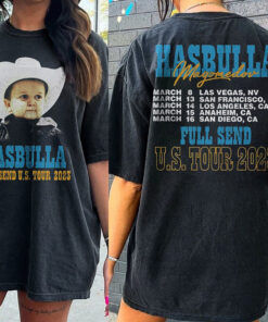 Hasbulla Shirt, Hasbulla Cowboy Hat Tour 2023 Shirt