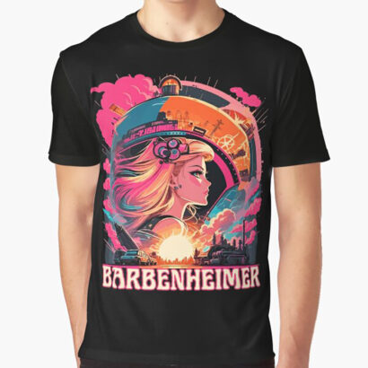 Barbenheimer 2023 tshirt ,Barbenheimer vintage tshirt, Barbie Movie 2023 T-shirt