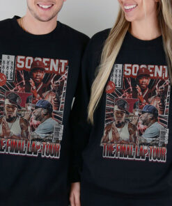 50Cent tour Shirt, 50Cent The Final Lap Tour Get Rich 2023 tshirt