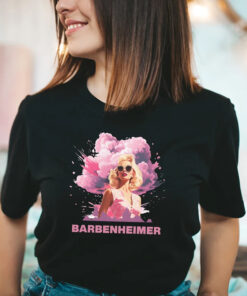 Retro Barbenheimer T-Shirt, Barb Oppenheimer Ttshirt, Barb Oppenheimer Movie Tshirt