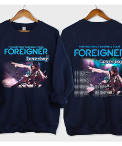 Foreigner tour tshirt, Foreigner The Histroric Farewell Tour 2023 Shirt, Foreigner 2023 Concert Shirt