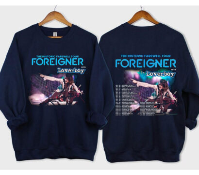 Foreigner tour tshirt, Foreigner The Histroric Farewell Tour 2023 Shirt, Foreigner 2023 Concert Shirt