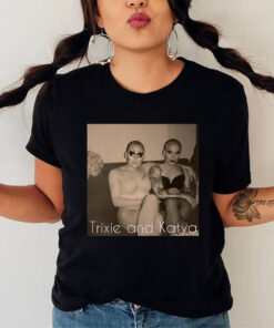 Trixie and Katya Best Seller unisex vintage tee, Black and White Shirt, Trixie Mattel playb drag queen Unisex Tee