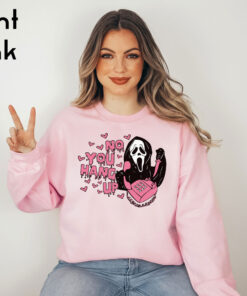 No You Hang Up Shirt,Ghostface Shirt,Halloween Horror Shirt