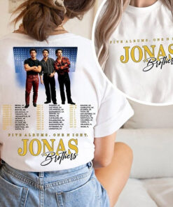 Jonas Brothers Tour 2023 shirt, Jonas Brothers Five Albums One Night Shirt, Five Albums One Night Tour