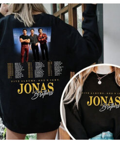 Jonas Brothers Tour 2023 shirt, Jonas Brothers Five Albums One Night Shirt, Five Albums One Night Tour