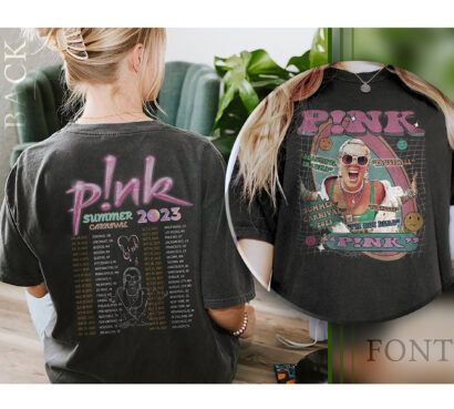 Pink Summer Carnival Tour 2023 Shirt, Pink tour Shirt, Summer Carnival Tour tshirt