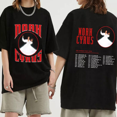 Noah Cyrus The Hardest Part Tour 2023 Shirt, Noah Cyrus Shirt, Noah Cyrus 2023 Concert Shirt