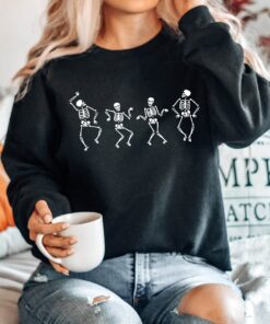 Halloween Dancing Skeleton Sweatshirt