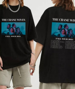 The Crane Wives Fall Tour 2023 Shirt, The Crane Wives Band Shirt, The Crane Wives 2023 Concert Shirt