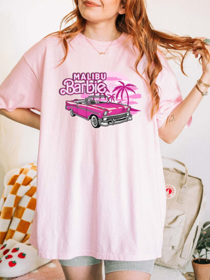 Barbie Malibu Beach Shirt, Barbie and Ken, Barbie 2023, Barbie Shirt, Barbie Fan Shirt, Barbie Movie Shirt