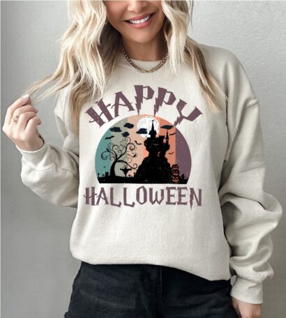 Happy Halloween Sweatshirt, Spooky Season Shirt