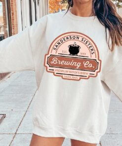 Retro Sanderson Sisters Brewing Co Sweatshirt, Sanderson Witch Shirt