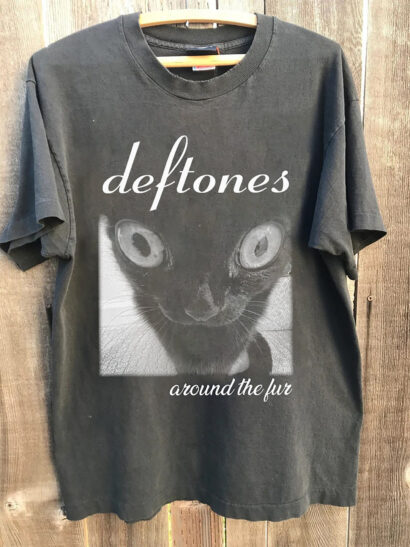 Deftones Rock shirt, Deftones around the fur tee, Deftones Tour Shirt