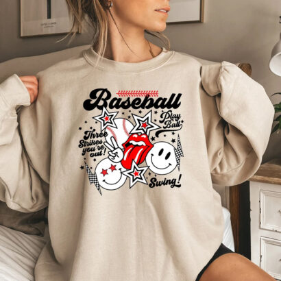 Baseball Mom sweatshirt, Baseball Sweatshirt, Game Day sweatshirt, Baseball Shirt