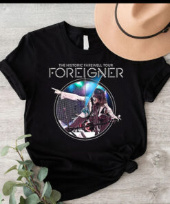 Foreigner T-Shirt, Foreigner The Historic Farewell Tour 2023 Shirt, Foreigner Band Shirt