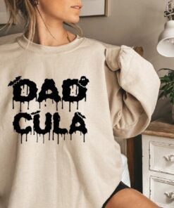 Dadcula Matching Halloween Sweat, Couples Halloween Shirts