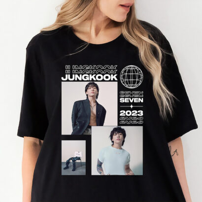 Jungkook Shirt, Jungkook Seven Single Shirt, Jungkook Retro Shirt