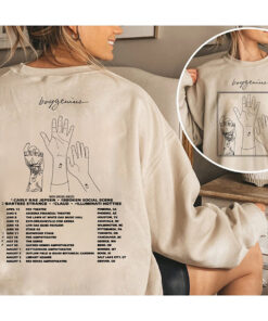 Boygenius T-shirt, Boygenius ReSET Tour 2023 Shirt, Boygenius Band Tour Shirt