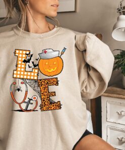 Halloween Nurse Sweatshirt, Halloween Nursing Shirt, Boo Boo Crew Shirt