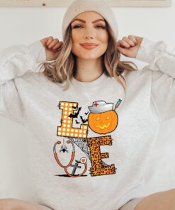 Halloween Nurse Sweatshirt, Halloween Nursing Shirt, Boo Boo Crew Shirt