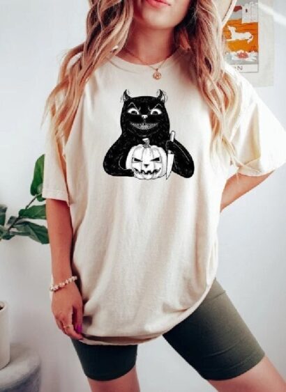 Funny Cat Ghost t-shirt, Halloween Cat Shirt