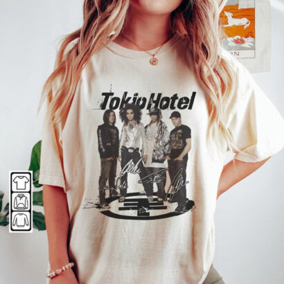 Tokio Hotel Shirt, Tokio Hotel Concert 2023 Merch, Tokio Hotel t shirt, Comfort colors shirt