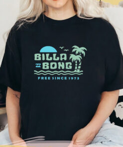 Billabong Free Since 1973 Shirt, Tumblr Tee, billabong tshirt