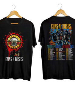Guns N' Roses 2023 tour shirt, Guns N' Roses band shirt