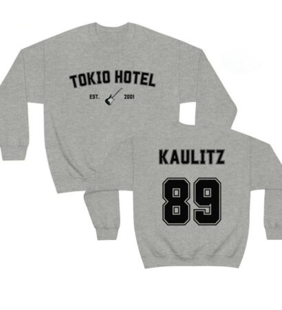 Tokio Hotel - Kaulitz 89 Sweatshirt, Tokio hotel, Tokio hotel hoodie, Tokio hotel merch