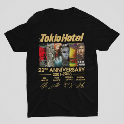 Tokio Hotel T-Shirt, Tokio Hotel Vintage Unisex Shirt, Tokio Hotel Band