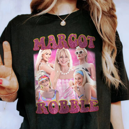 Margot Vintage 2023 Shirt, Robbie Graphic Shirt, Margotshirt, Baby Girls Shirt