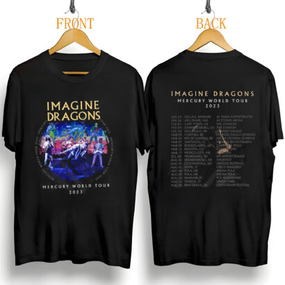 Dragons Mercury World Tour 2023 T-Shirt, Dragons Shirt