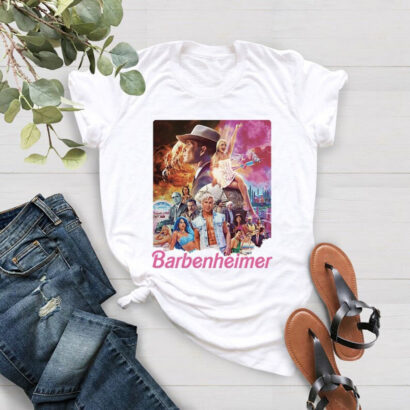 Barbenheimer Shirt, Barb Oppenheimer Movie Shirts, Barbie Movie Shirt