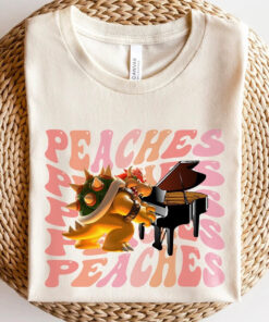 Peaches Song Shirt,Bowser Peaches Song Shirt,Princess Peach Shirt,Bowser Piano Shirt,Mario shirt