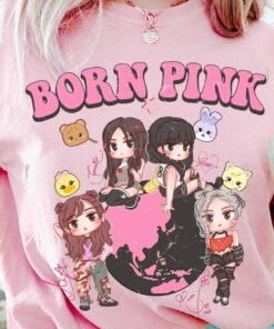 Blackpink Tour Shirt,Blackpink Born Pink World Tour Shirt,Born Pink 2023,Kpop Blackpink Shirt