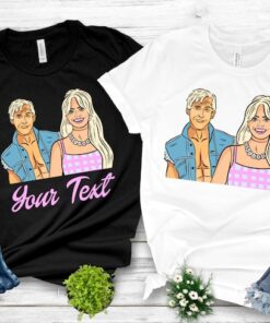 Barbie And Ken Love Barbie Movie 2023 Shirt, Custom Barbie And Ken Shirt, Barbie And Ken Tee, Barbie And Ken 2023 Movie Tee