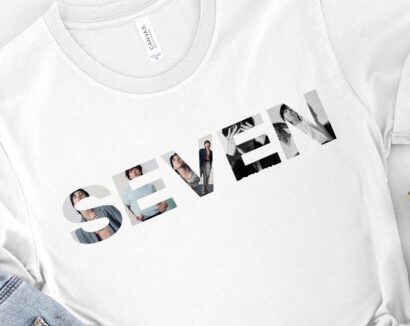 Jungkook Seven Shirt,Seven Single Shirt,Jungkook Photos Shirt,Army Concert Shirt